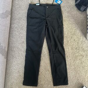 Columbia Black Straight Leg Pants Classic Design